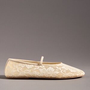 Jeffrey Campbell Swan Lake Lace Flats